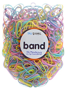 皮筋不扯头发韩国进口儿童皮筋宝宝彩色胶圈一次性婴儿橡皮筋发圈