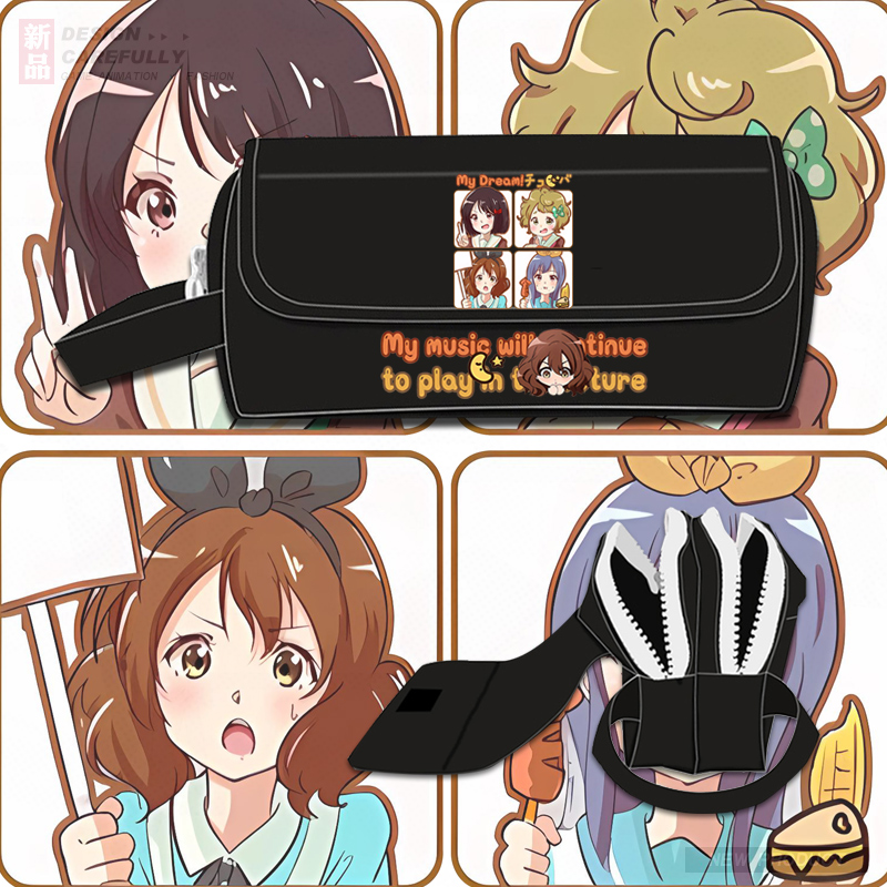 吹响吧上低音号动漫京吹久美子周边学生多层铅笔袋文具盒手拿包tt