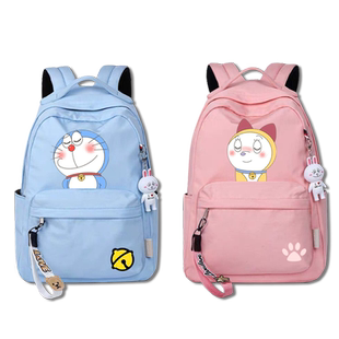 蓝胖子联名机器猫叮当猫书包哆啦A梦男女学生校园大容量双肩包tt