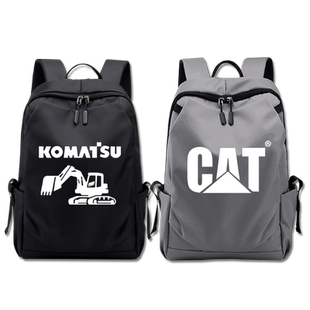 卡特三一神钢小松徐工日立定制背包学生大容留书包男女双肩包tt
