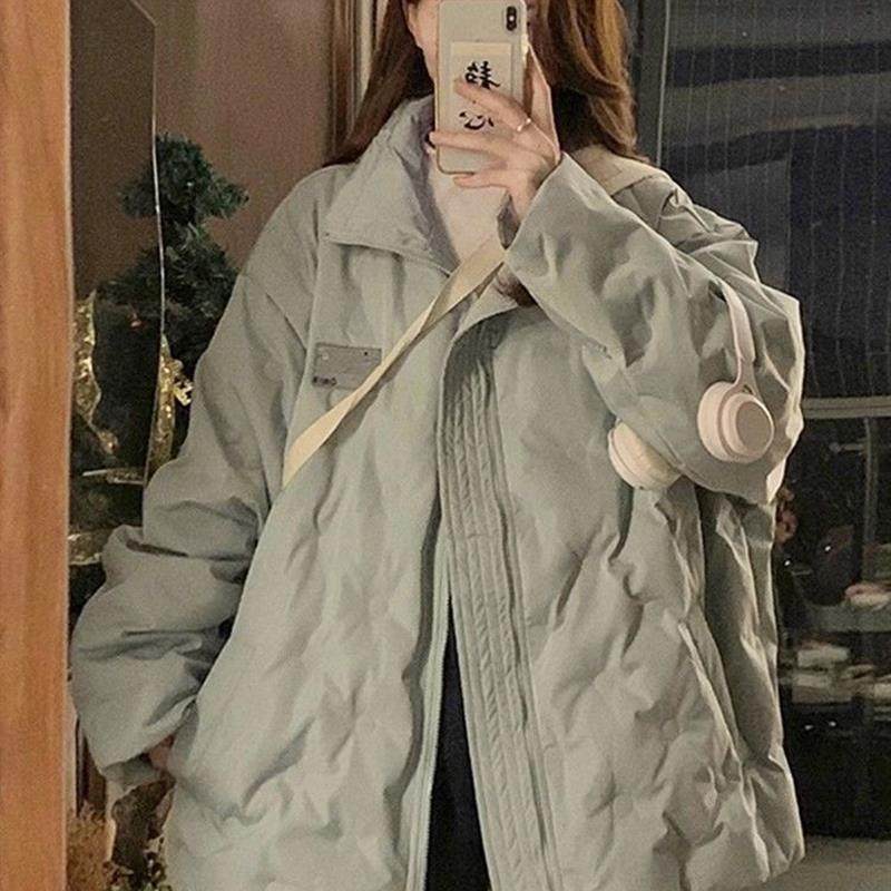 2025新款冬季羽绒棉服女学生韩系小个子棉袄oversize情侣棉衣外套,女装/女士精品,时尚套装,淘宝优惠券,粉丝福利购,淘宝优惠卷