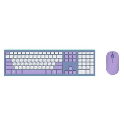 新款双拼彩色无线键盘鼠标台式机笔记本通用家用办公游戏无线键鼠定制