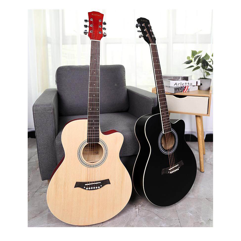 【实力真工厂】40寸单板云杉木包边哑光亮光抛光吉他民谣木guitar