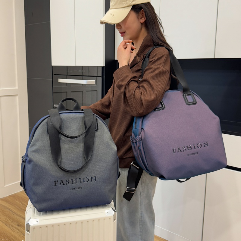 防水休闲双肩包百搭轻便便携旅游可套拉杆单肩托特包多功能时尚女