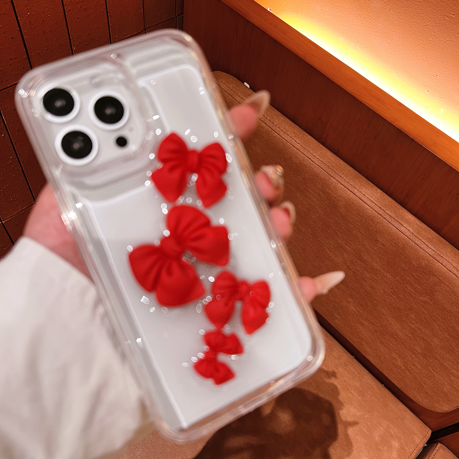 在逃公主蝴蝶结爆闪|原创手机壳