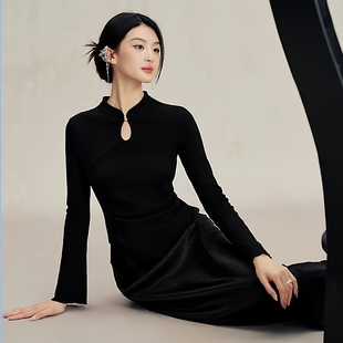 2025新款秋季现代舞中国舞古典舞舞蹈练功服上衣跳舞专用日常可穿