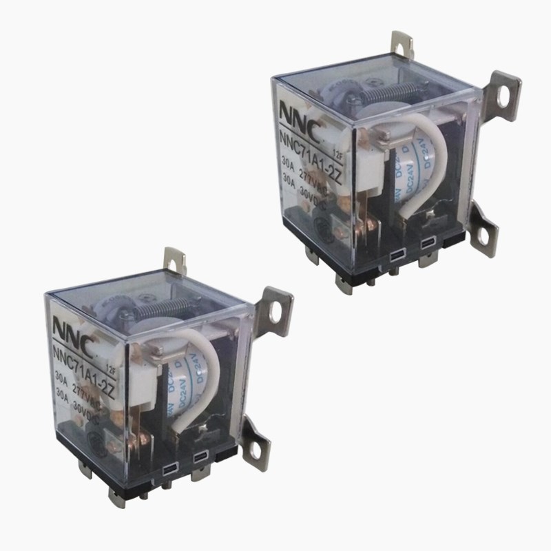 JQX-30F大电流功率继电器直流30Ay安DC12V24v220V接触器110v小微