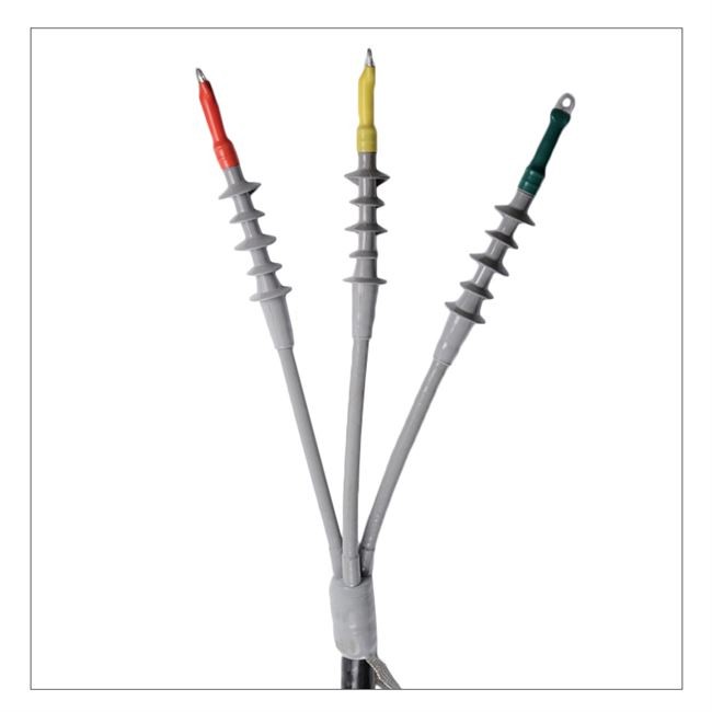 冷缩电缆终端头10kv电力附件中间连接套管三芯户内外70高压电缆头