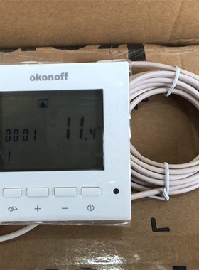 柯耐弗温控器水地暖控制面板S430PW电采暖开关S430PE电热膜控制器