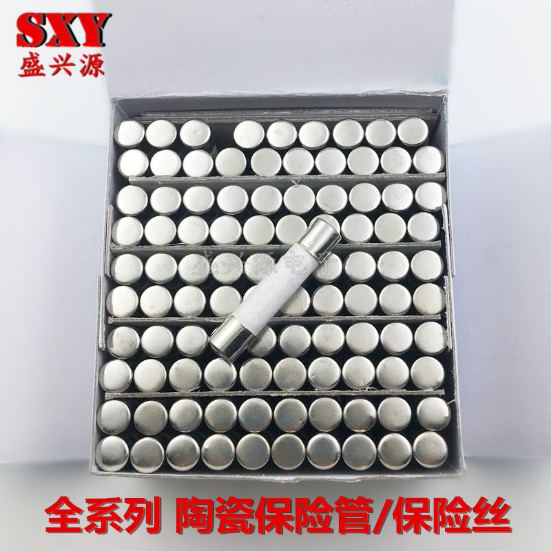 5X20 6X30MM 陶瓷保险丝/管 250VF1AD/2A/3A/3.15A/4A/5A (10个)