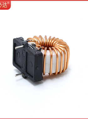 非晶磁环电感KBD1505-100uH10a电流插件立带骨T架环形滤波电感线