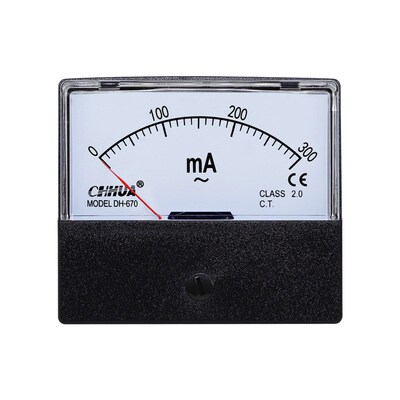 DH-670交直流电压表指针表20V100V500V毫安电流表500ma微安50ua