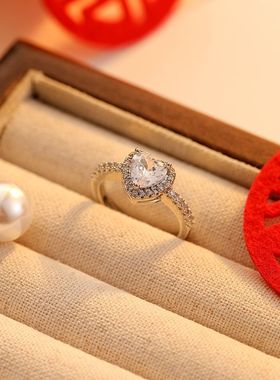 真结婚礼仪式对戒可调节男女款