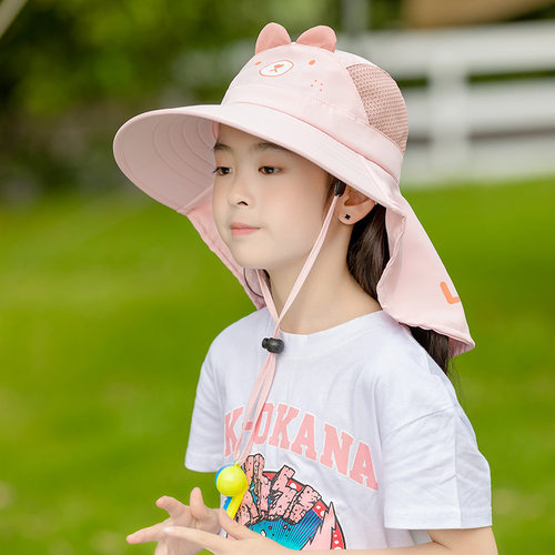 新款儿童男童防晒防紫外线夏凉帽