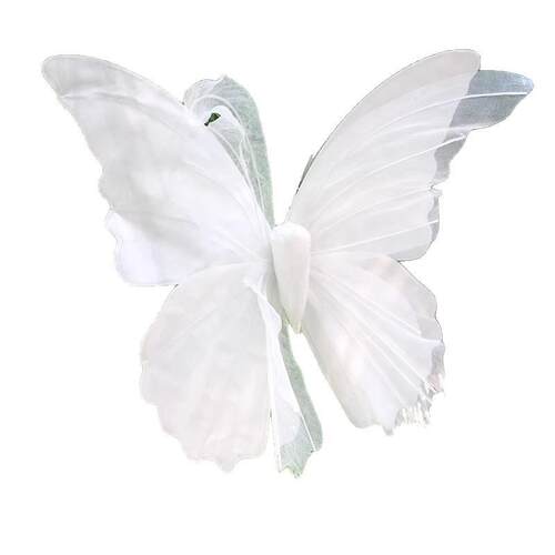 莫奈花园立体大型真丝蝴蝶造景布置婚礼蝴蝶装饰美陈橱窗摆件道具