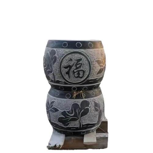 现货柱顶石广场石柱礅四合院青石柱顶石门口摆件柱基石户外