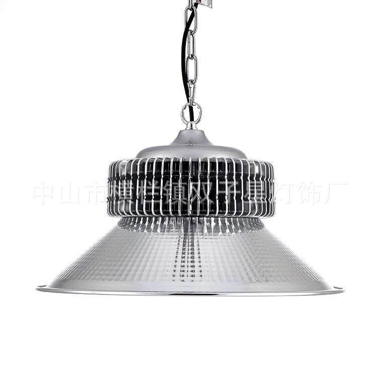led鳍片工矿灯100W工厂车间超市工矿灯工业照明球场仓库高天棚灯