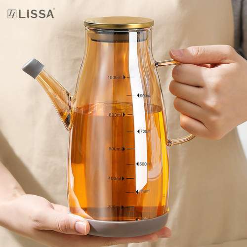 lissa高硼硅玻璃北欧避光油壶
