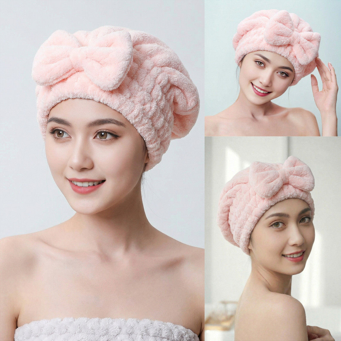 干发帽超强吸水洗头帽子擦头发新款可爱柔软加厚速干浴帽包头巾女
