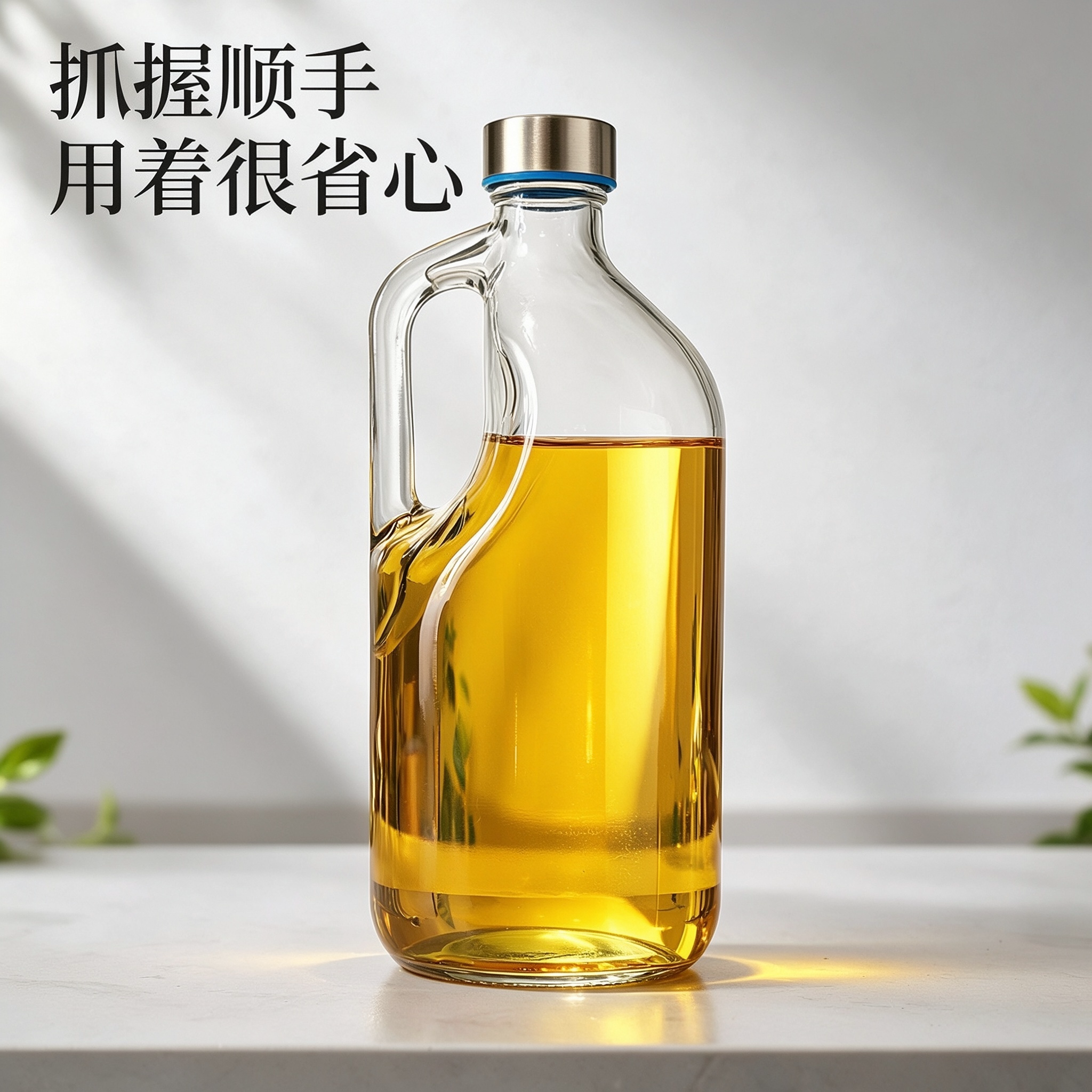 玻璃油壶加厚密封长期存放图片