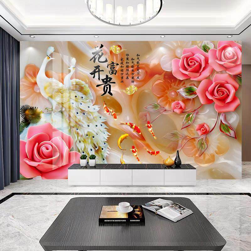 背景墙墙板装饰家现代电视定制