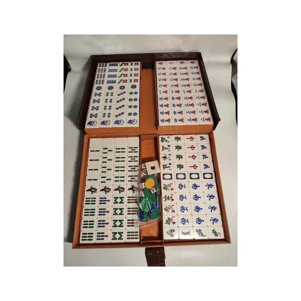 亚克力手搓会所6.5分家用多色耐用7分亚克力出口新加坡麻将送高端