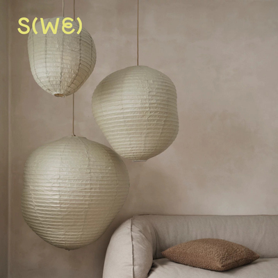 南瓜造型灯罩纸有机线条