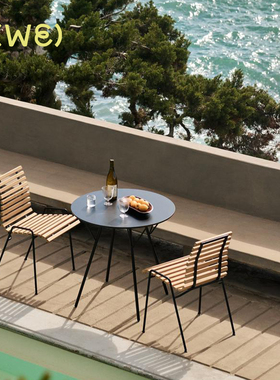 丹麦& Tradition RFH Terrace系列RD6 RD4露台桌露台椅户外桌椅