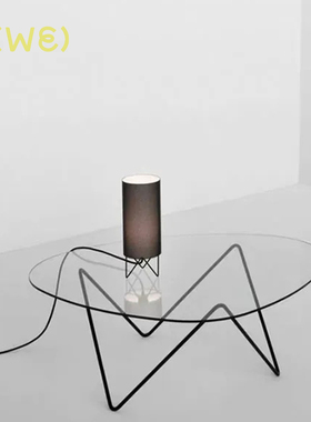 现货丹麦 Pedrera茶几玻璃金属米拉之家客厅北欧几何不规则形