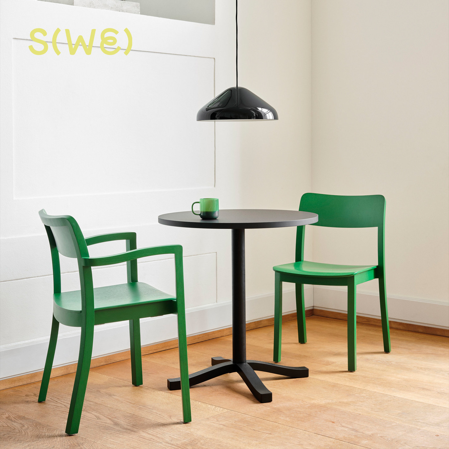 HAY Pastis Chair 餐椅 扶手椅 北欧简约家用餐厅座椅原木设计感