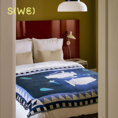 Momento毛毯JH46挂毯沙发盖毯