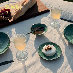 比利时Serax Verde Lanza系列绿色陶瓷餐具餐盘碗茶杯咖啡杯花瓶