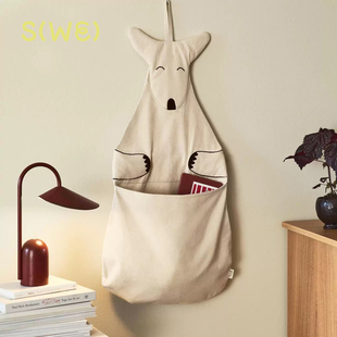 Kangaroo 袋鼠造型 Wall 收纳袋 墙面 Storage 丹麦Fermliving