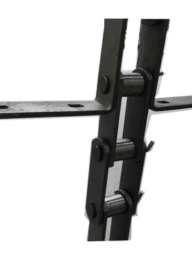 地埋刮板机链条输送配件MS20型节距66.5100链轮刮板托轮全套配件