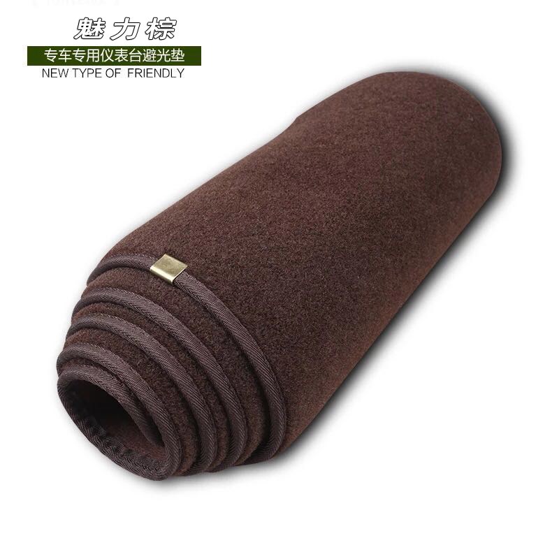 13-17款大众新捷达中控台仪表盘避光垫工作台防晒遮阳垫内饰改装