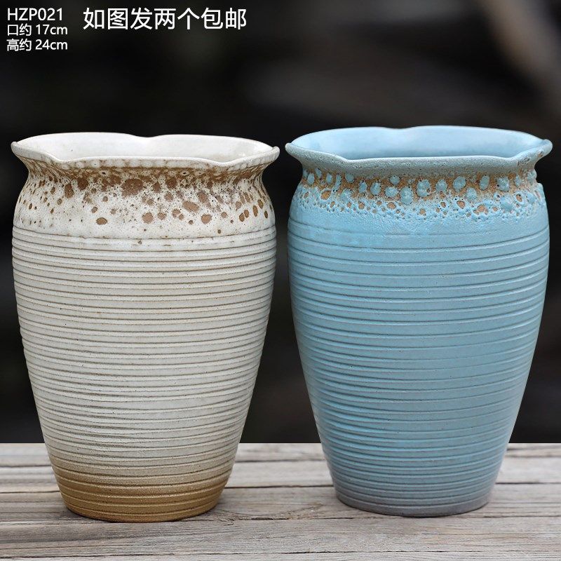 大口径多肉花盆陶瓷户外庭院家用绿植绣球大号陶土绿萝兰花盆栽盆,搬运/仓储/物流设备,机械式停车设备（立体停车库）,淘宝优惠券,粉丝福利购,淘宝优惠卷