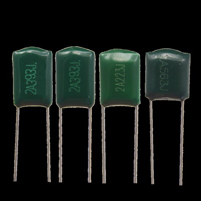 250V涤纶电容器2E102J 103 104 223J 273 333 392 393 2G104 400V