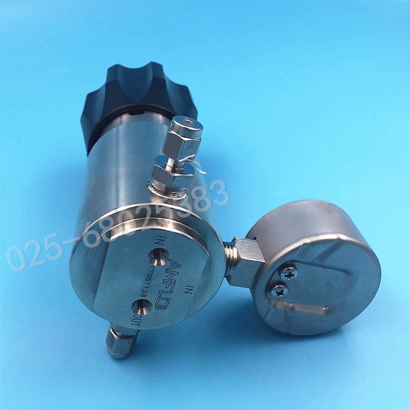 背压阀R71R72R73系列不锈钢减压器 实验室入口压力稳定装置氮氩氦