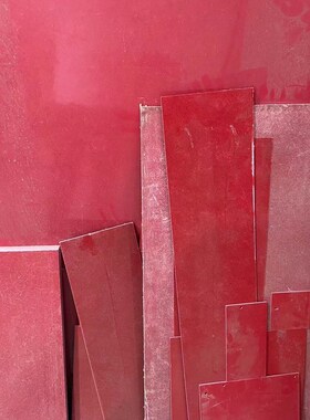 红色白色GPO-3层压板GPO-3板不饱和聚酯玻璃纤维毡电气绝缘板加工