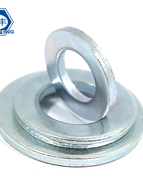 全规格 镀锌白色平垫 国标平垫 平面垫圈 平垫圈 M2-M60