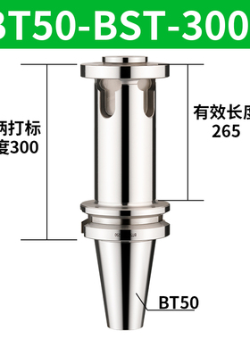 数控加工中心镗头大孔径镗刀柄BT40-BST100 BT50-BST100-BST500长
