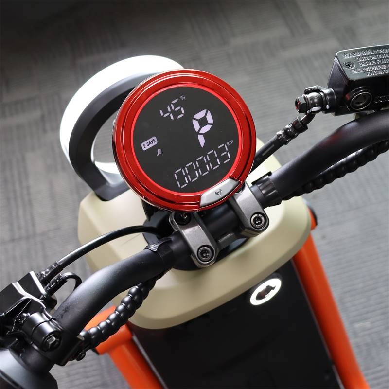 2022款小牛UQi+ U2 U1D电动车防水仪表框罩保护壳碳纤维改装配件