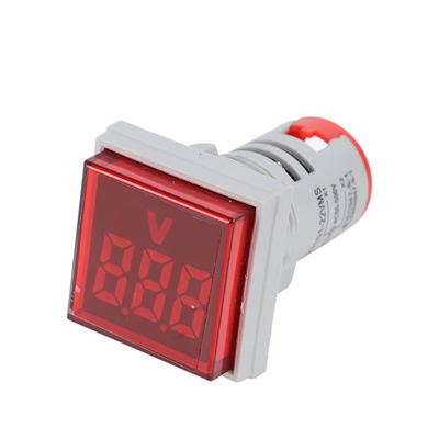 LED数显迷你电压电流温度表电源指示信号灯AD16-22双显三显交直流