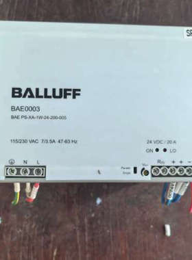 巴鲁夫电源，BAE0003，，实物拍摄，成色如图，要