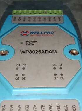 WELLPRO，工业控制采集模块，WP8025ADAM，拆机