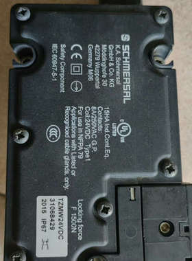 拆机施迈赛联锁开关 TZMW24VDC，拆机产品，配件处理，