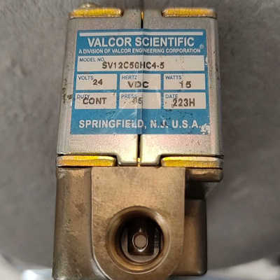美国 VALCOR SCIENTIFIC 电磁阀SV12C5