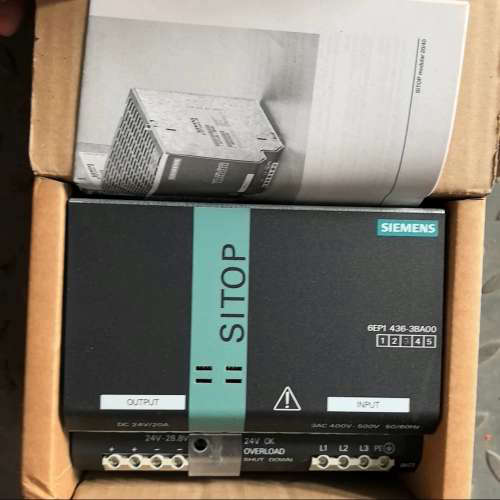 6EP1436-3BA00开关电源 24V 20A 6