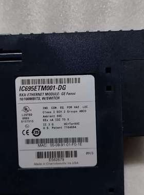 GE Rx3i IC695ETM001 GE PLC 模块