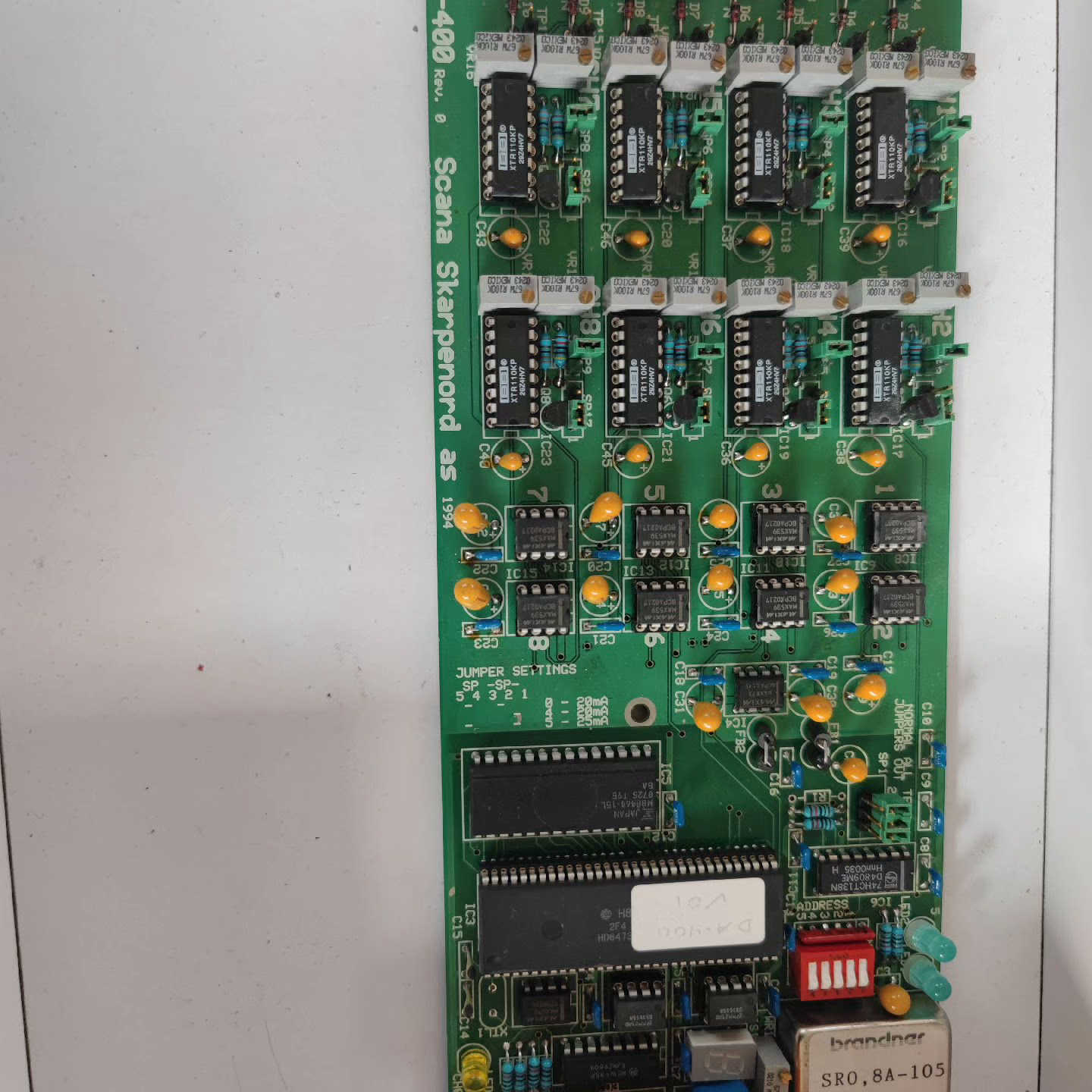 DA-400 Rev.0 控制板Scana SKarpeno